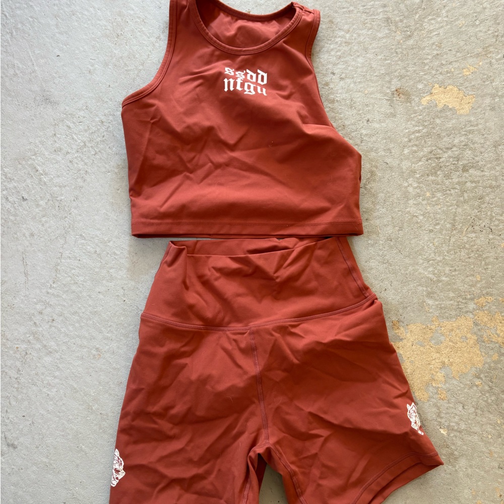 Darc Sport Rust Red Women's Set